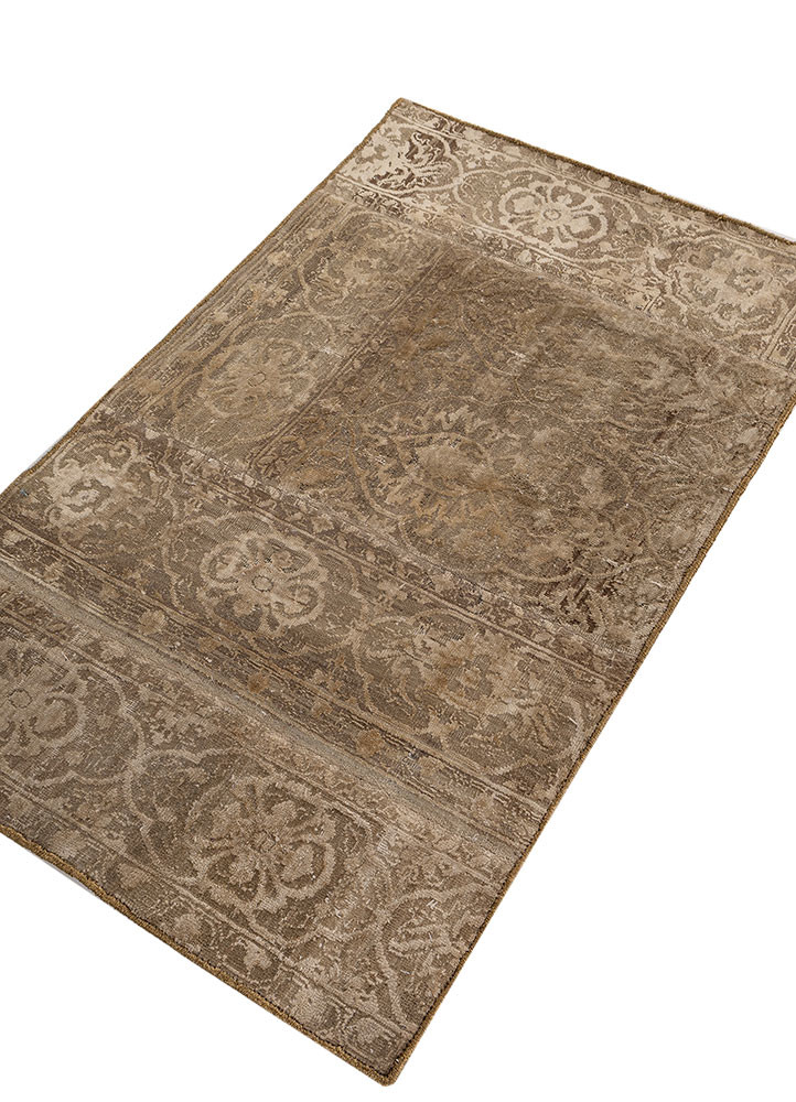 Soft Gold Rug Provenance Gold Hand Knotted Wool & Silk Rugs-Pws-101-Jaipur Rugs SG