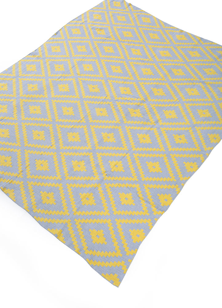 bespoke sile grey and black polyester hand loom Home Textile - FoldShot