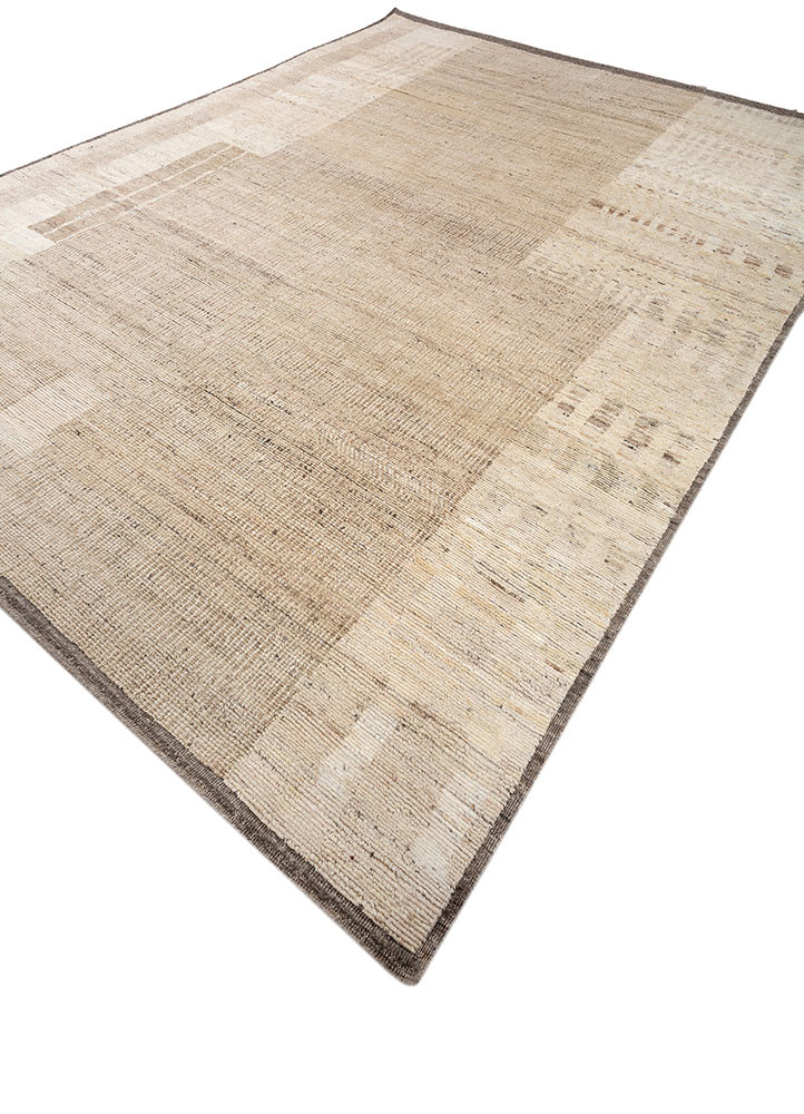 manifest ivory afghan wool hand knotted Rug - FoldShot manifest ivory afghan wool hand knotted Rug - FoldShot