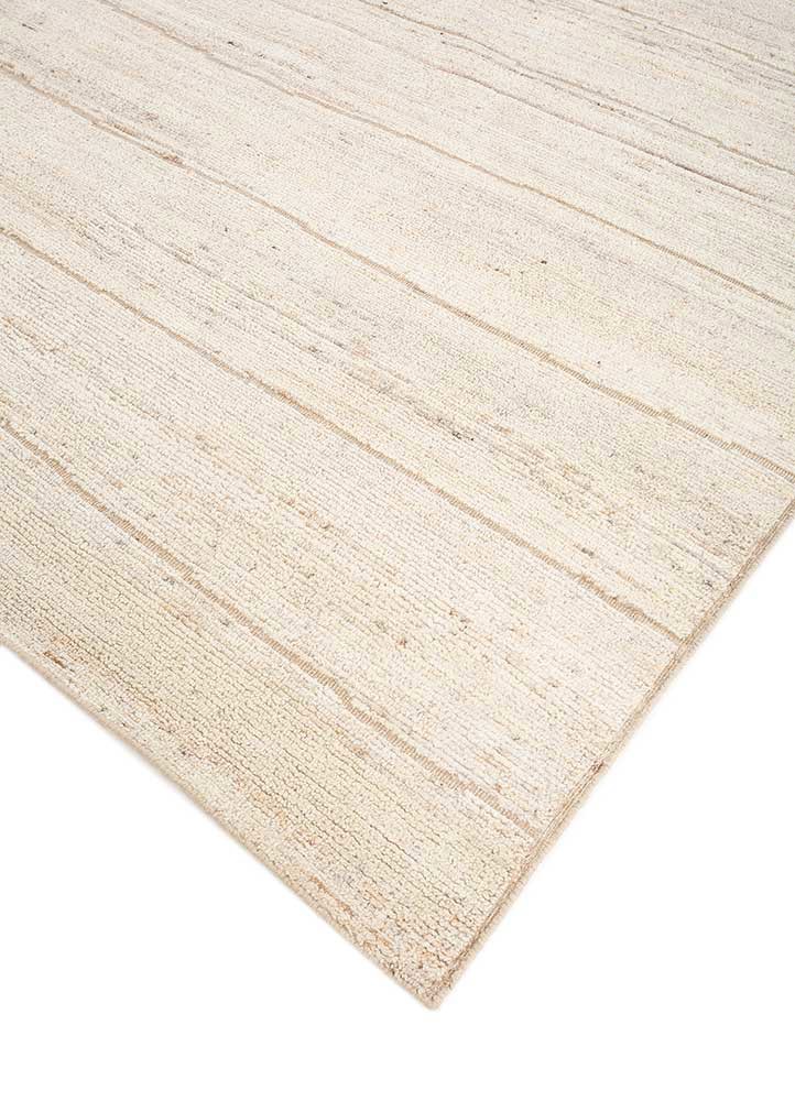 manifest ivory afghan wool hand knotted Rug - FoldShot