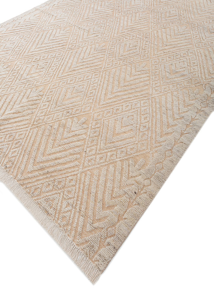 manifest gold afghan wool hand knotted Rug - FoldShot manifest gold afghan wool hand knotted Rug - FoldShot