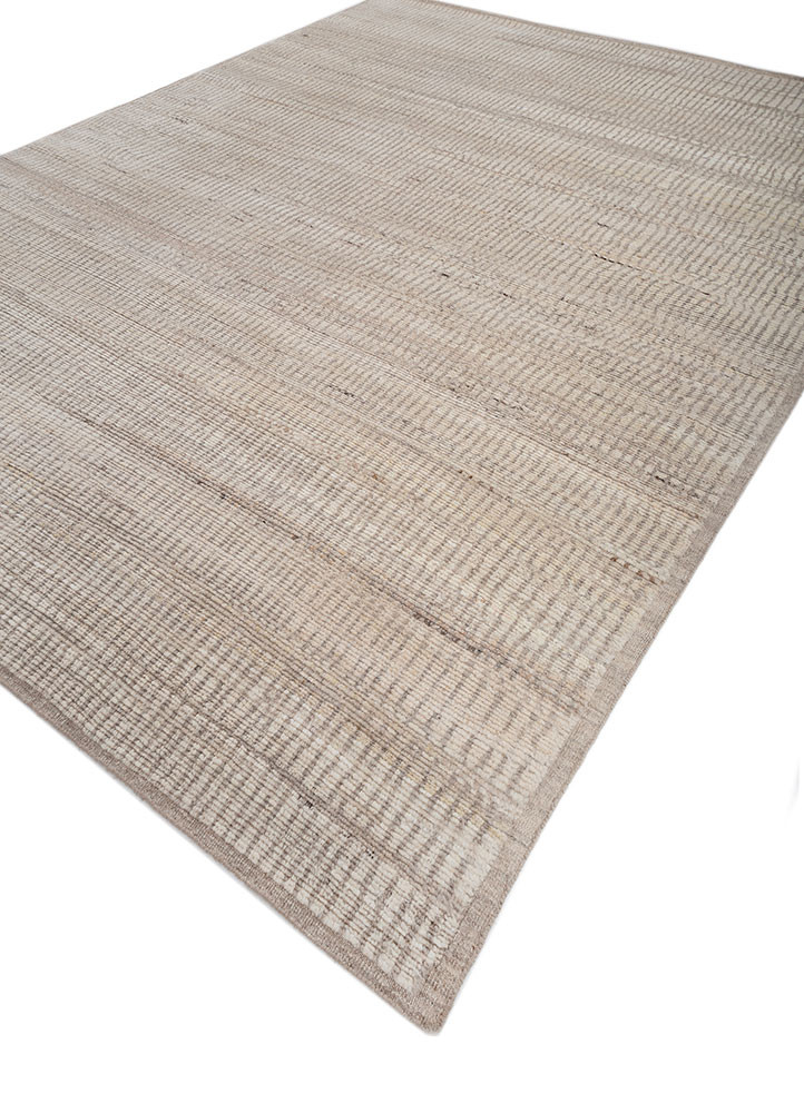 manifest ivory wool hand knotted Rug - FoldShot manifest ivory wool hand knotted Rug - FoldShot