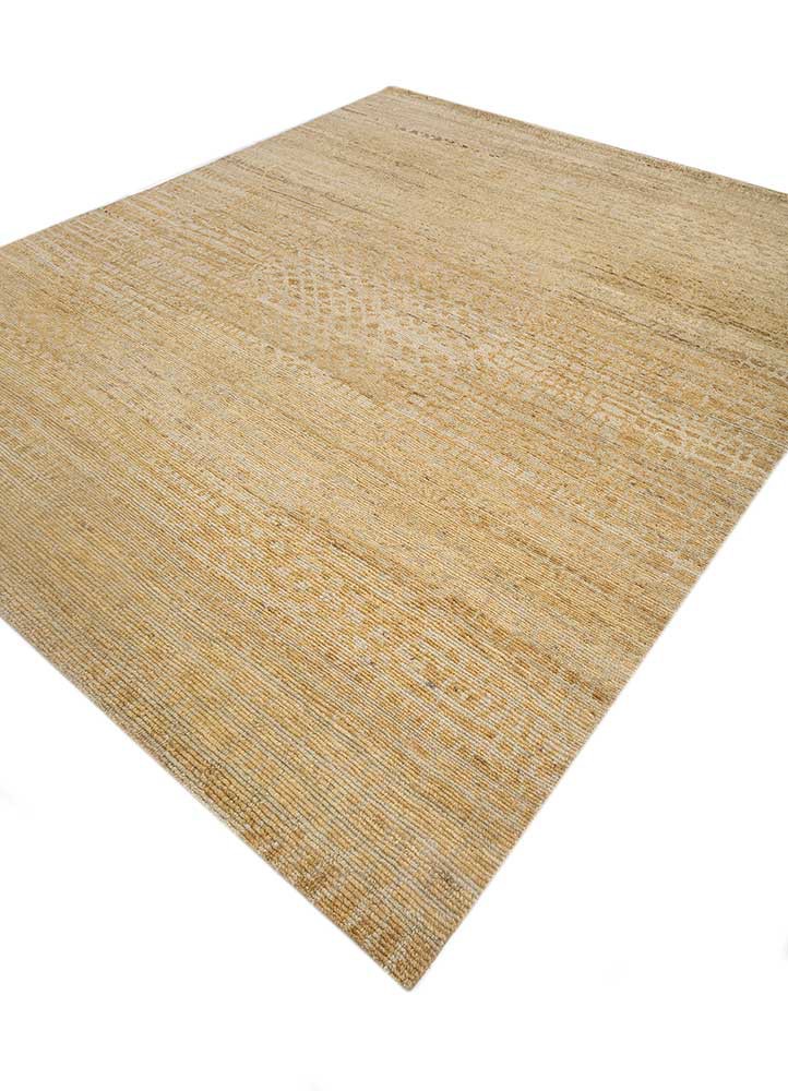 manifest gold afghan wool hand knotted Rug - FoldShot manifest gold afghan wool hand knotted Rug - FoldShot
