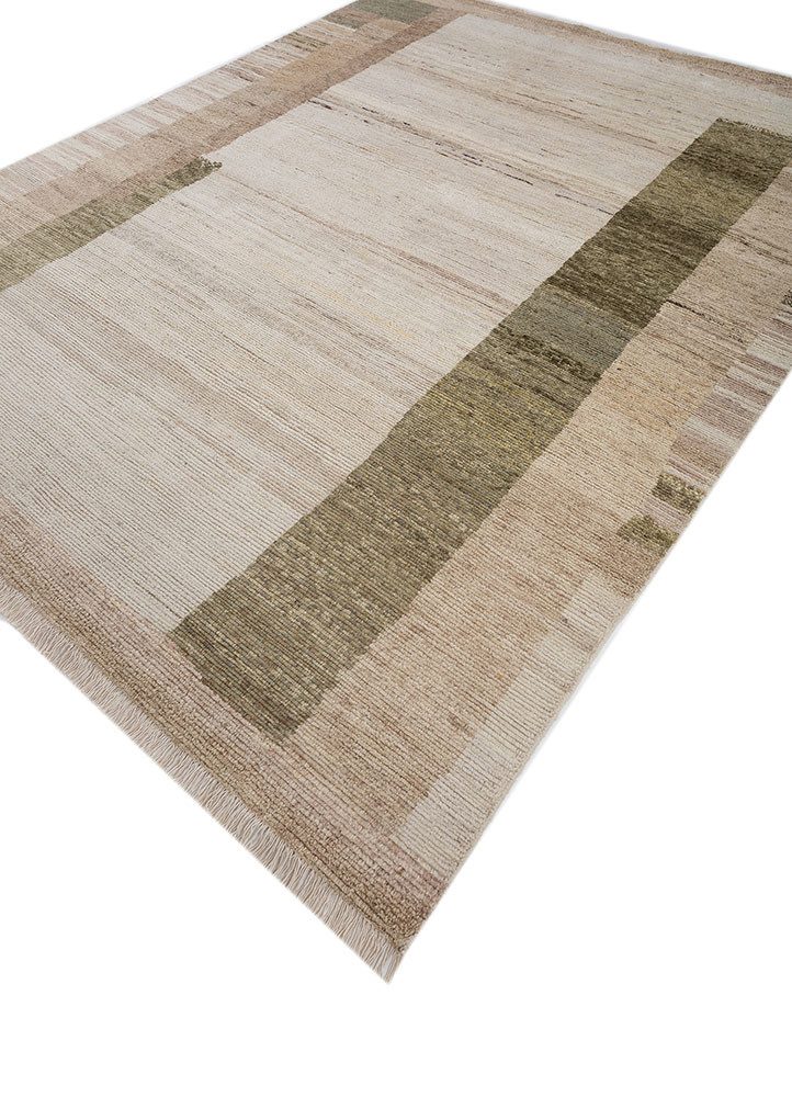 manifest ivory afghan wool hand knotted Rug - FoldShot manifest ivory afghan wool hand knotted Rug - FoldShot