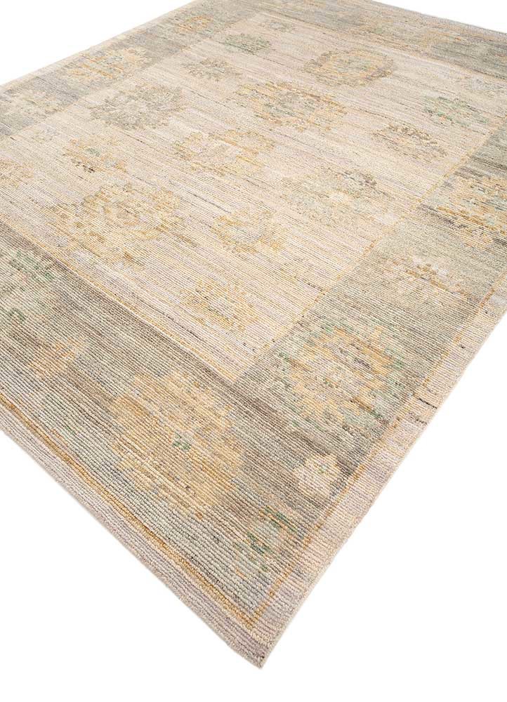 erbe blue wool hand knotted Rug - FoldShot