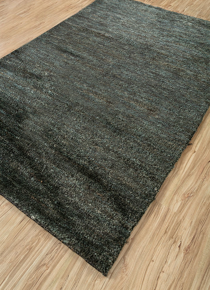 hula grey and black jute and hemp hand knotted Rug - FoldShot hula grey and black jute and hemp hand knotted Rug - FoldShot