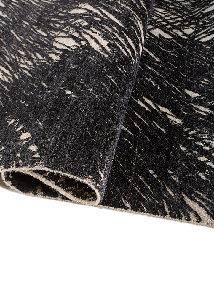 free verse by kavi ivory wool and silk hand knotted Rug - FoldShot free verse by kavi ivory wool and silk hand knotted Rug - FoldShot