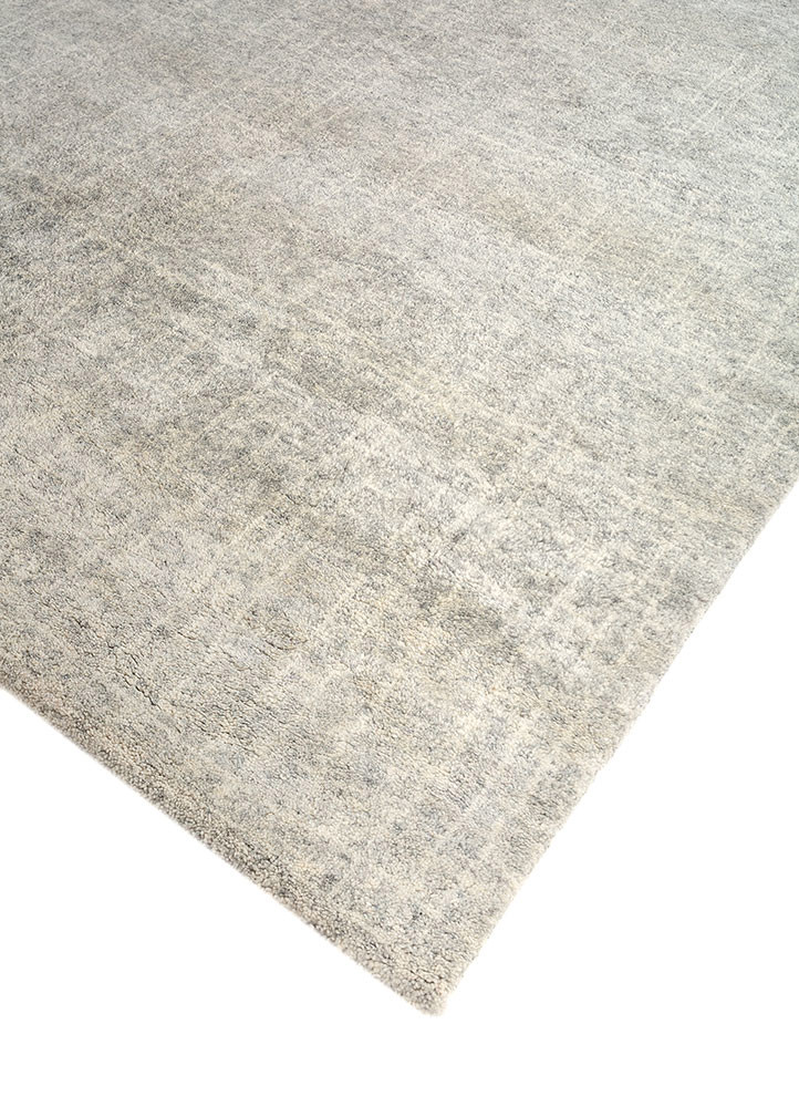 entropy grey and black wool hand knotted Rug - FoldShot entropy grey and black wool hand knotted Rug - FoldShot