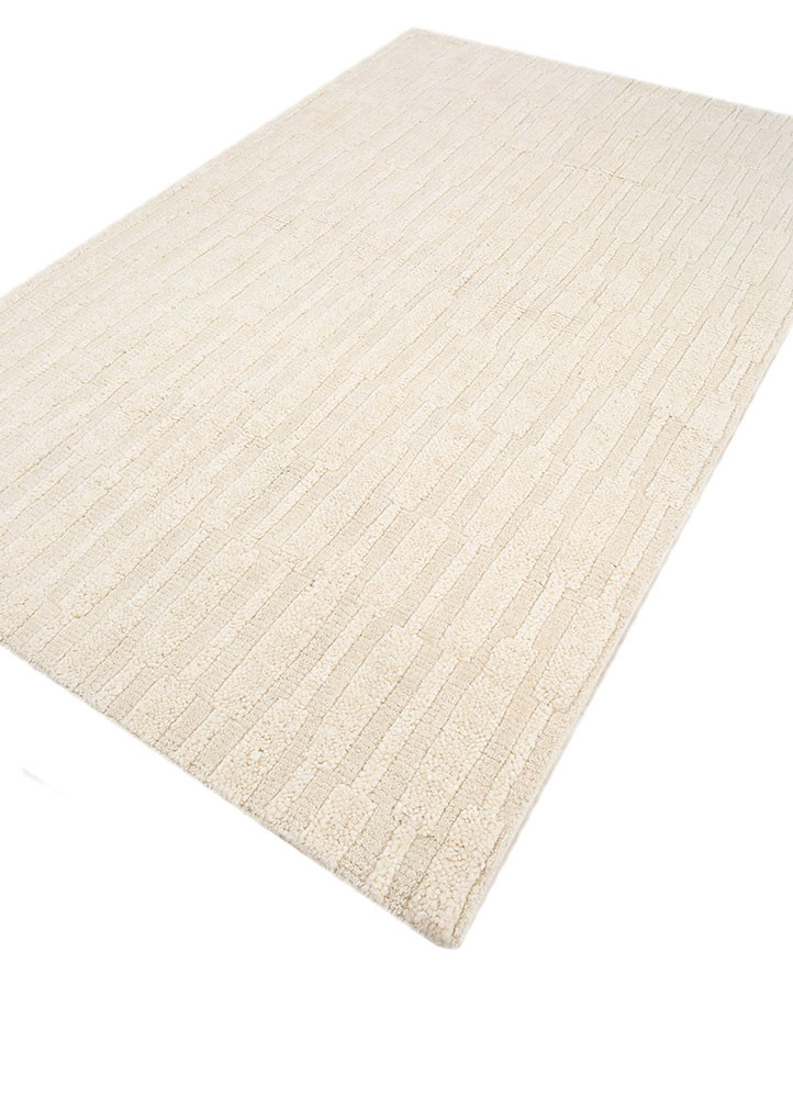 manifest ivory wool hand knotted Rug - FoldShot manifest ivory wool hand knotted Rug - FoldShot