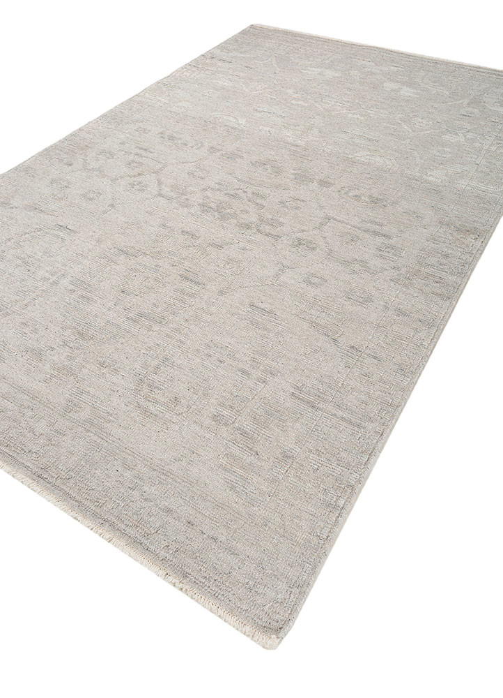 erbe grey and black wool hand knotted Rug - FoldShot erbe grey and black wool hand knotted Rug - FoldShot