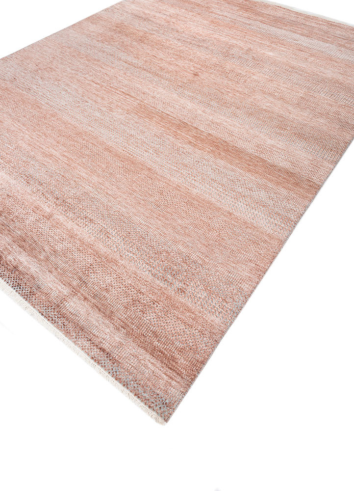 kairos pink and purple wool and viscose hand knotted Rug - FoldShot kairos pink and purple wool and viscose hand knotted Rug - FoldShot