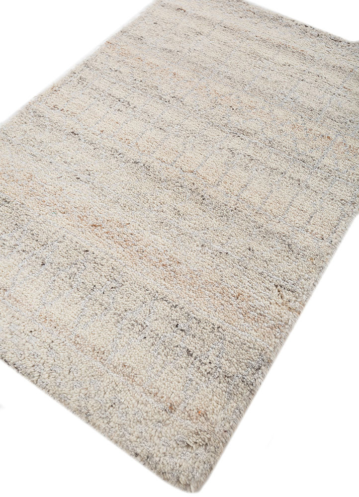 manifest ivory wool hand knotted Rug - FoldShot manifest ivory wool hand knotted Rug - FoldShot