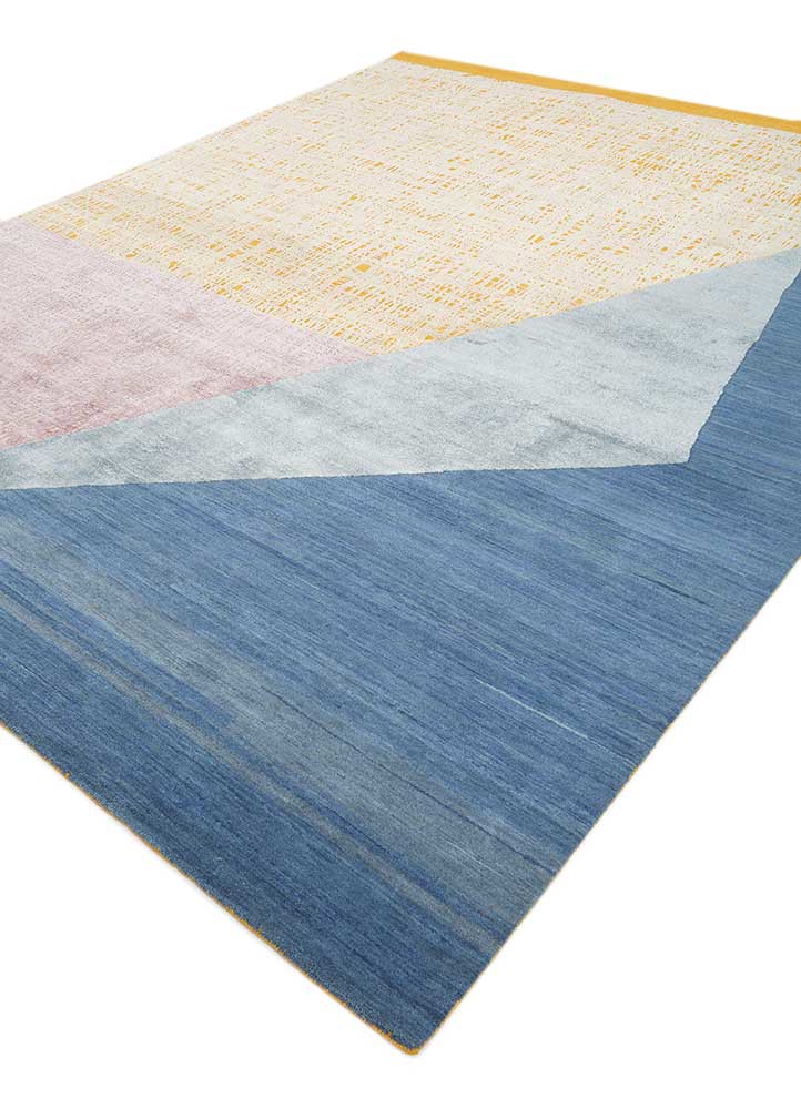 free verse by kavi gold wool and silk hand knotted Rug - FoldShot free verse by kavi gold wool and silk hand knotted Rug - FoldShot