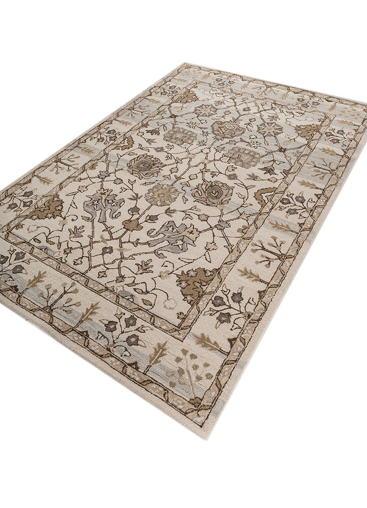 mythos ivory wool hand tufted Rug - FoldShot mythos ivory wool hand tufted Rug - FoldShot
