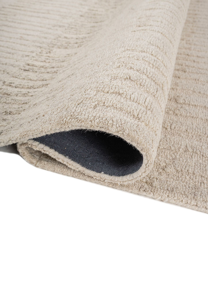 pathways ivory wool hand tufted Rug - FoldShot pathways ivory wool hand tufted Rug - FoldShot