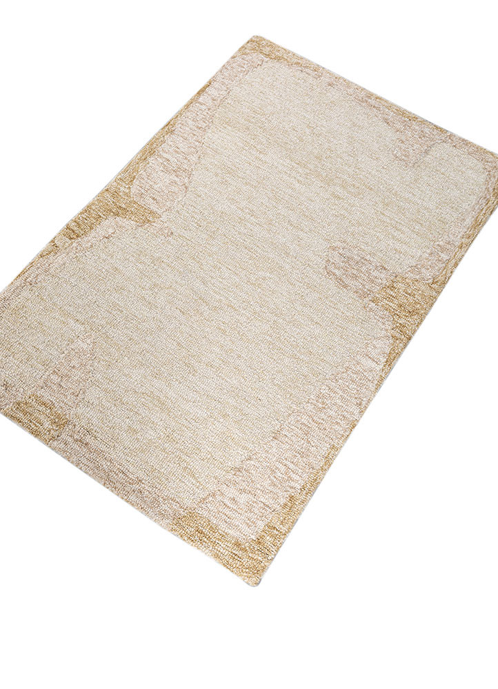 pathways gold wool hand tufted Rug - FoldShot pathways gold wool hand tufted Rug - FoldShot