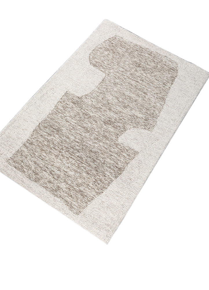 pathways ivory wool hand tufted Rug - FoldShot pathways ivory wool hand tufted Rug - FoldShot