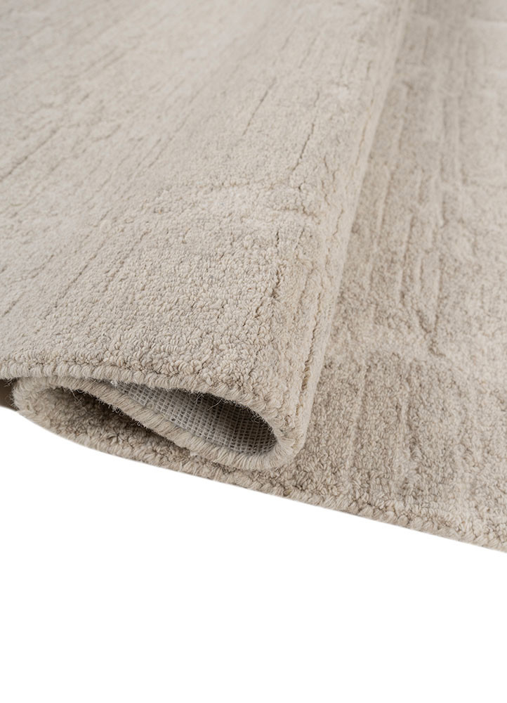 pathways ivory wool hand tufted Rug - FoldShot pathways ivory wool hand tufted Rug - FoldShot