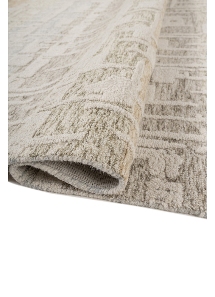 pathways blue wool hand tufted Rug - FoldShot pathways blue wool hand tufted Rug - FoldShot