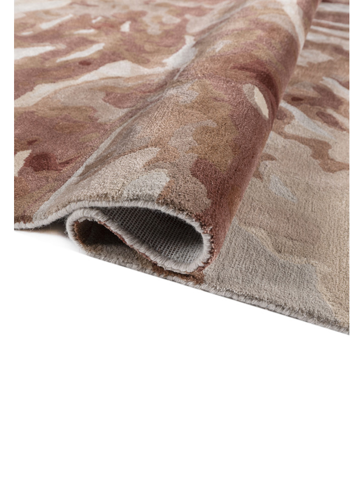 aurelia ivory wool and viscose hand tufted Rug - FoldShot aurelia ivory wool and viscose hand tufted Rug - FoldShot