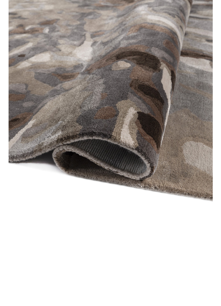 aurelia ivory wool and viscose hand tufted Rug - FoldShot aurelia ivory wool and viscose hand tufted Rug - FoldShot