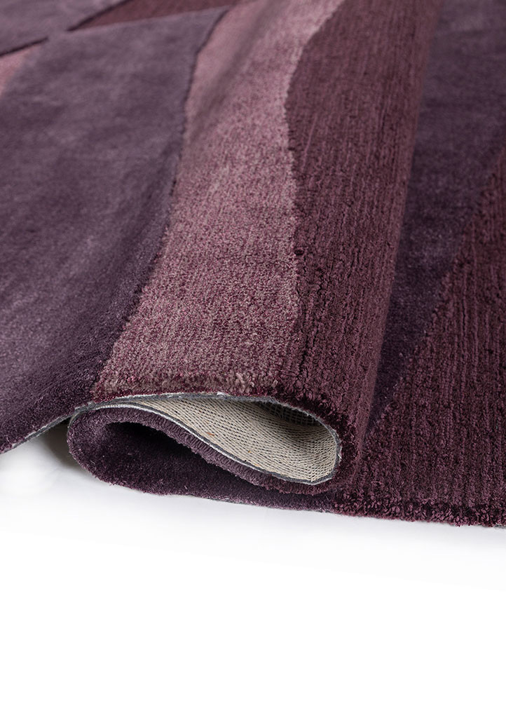 cera pink and purple wool and viscose hand tufted Rug - FoldShot cera pink and purple wool and viscose hand tufted Rug - FoldShot