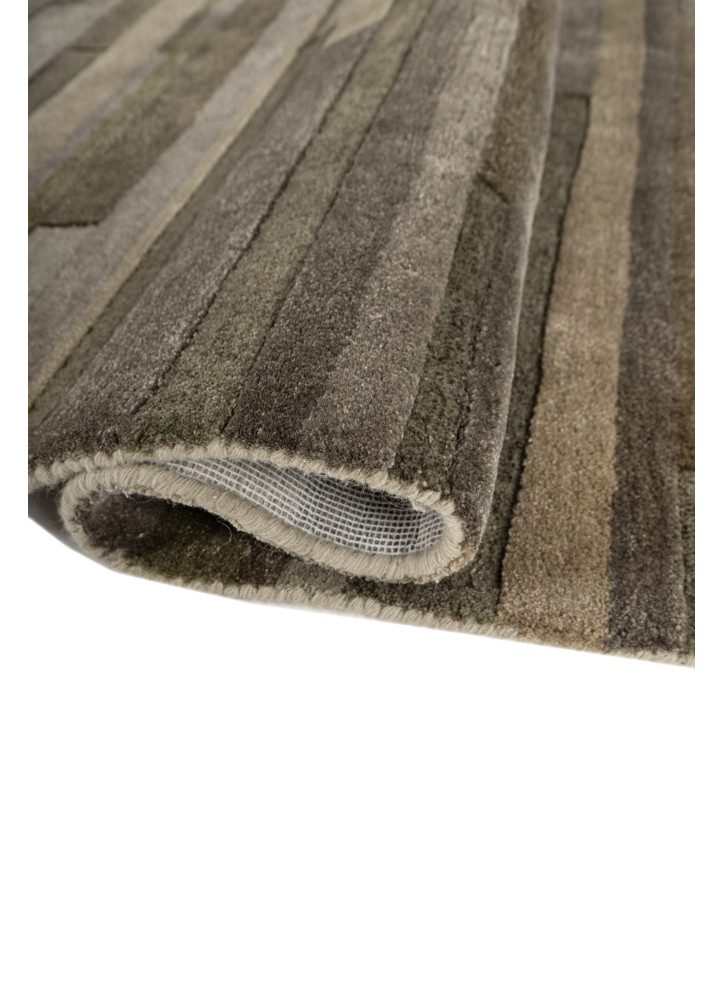 caliedo green wool and viscose hand tufted Rug - FoldShot caliedo green wool and viscose hand tufted Rug - FoldShot