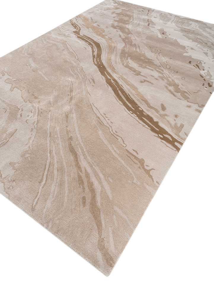 genesis ivory wool and viscose hand tufted Rug - FoldShot genesis ivory wool and viscose hand tufted Rug - FoldShot