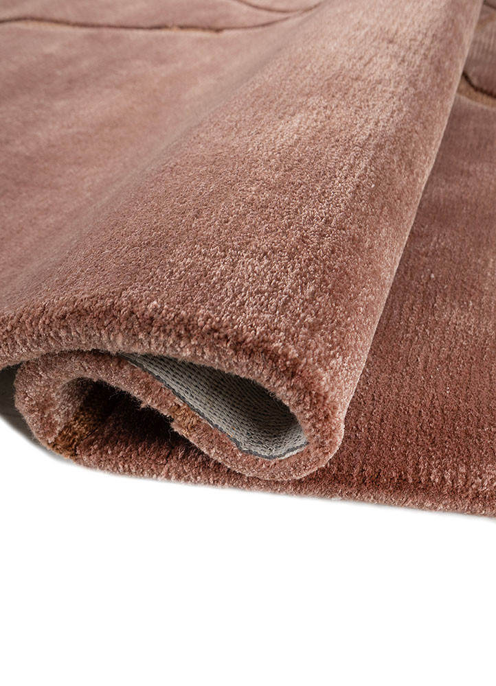 genesis red and orange wool and viscose hand tufted Rug - FoldShot genesis red and orange wool and viscose hand tufted Rug - FoldShot