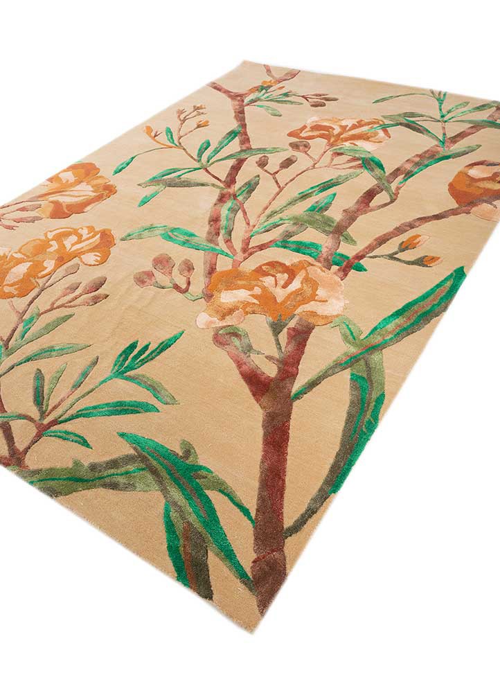 hacienda gold wool and viscose hand tufted Rug - FoldShot hacienda gold wool and viscose hand tufted Rug - FoldShot