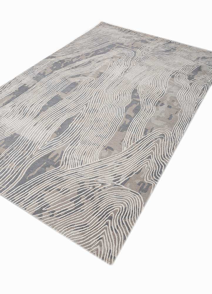 modo grey and black wool hand tufted Rug - FoldShot modo grey and black wool hand tufted Rug - FoldShot