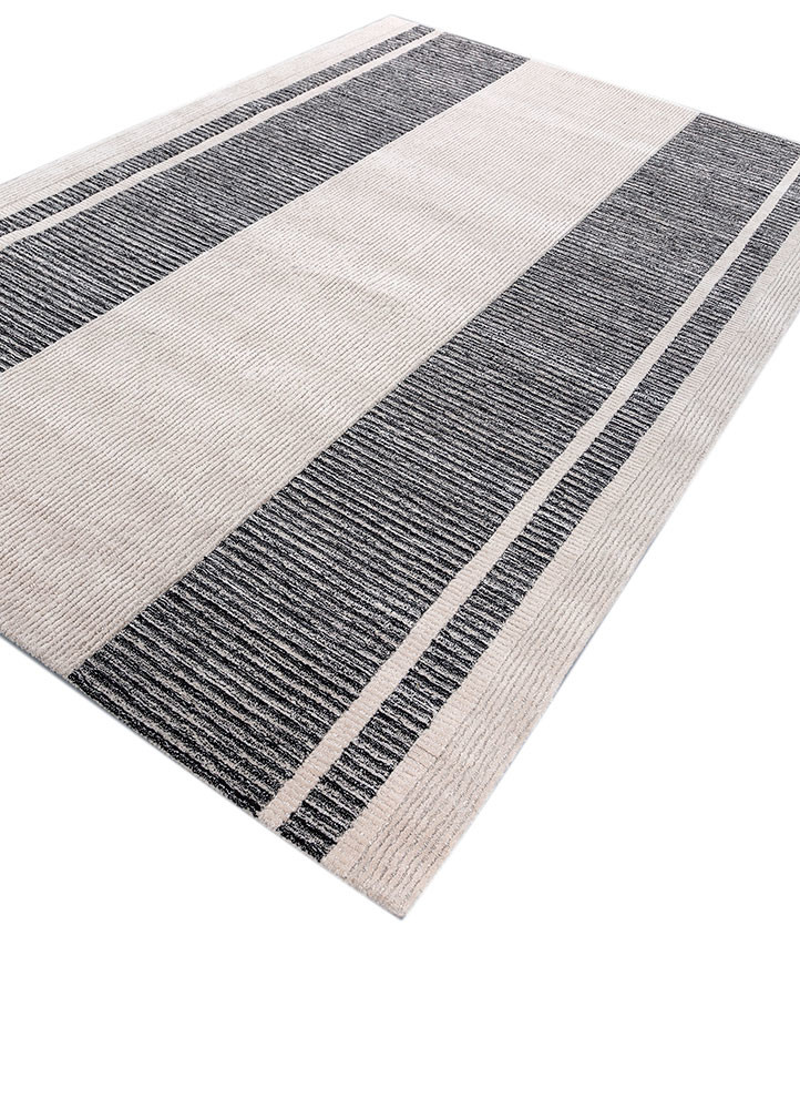 pathways ivory wool hand tufted Rug - FoldShot