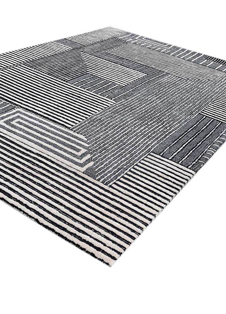 caliedo ivory wool hand tufted Rug - FoldShot