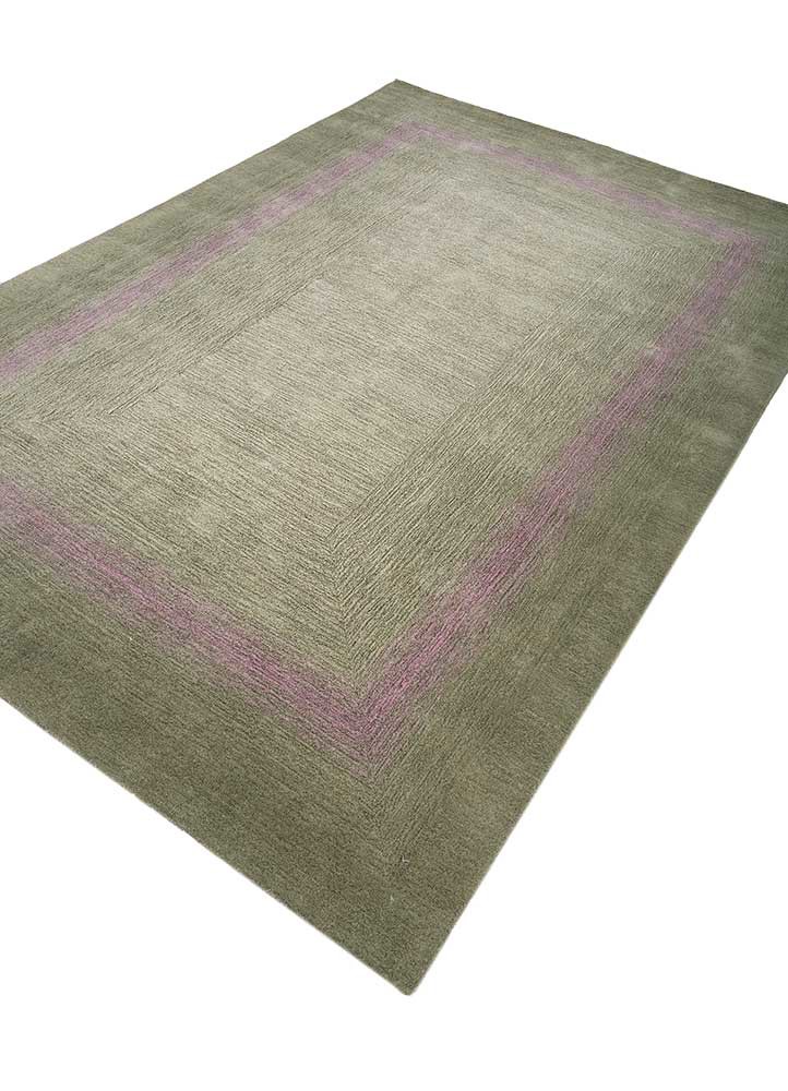 chroma green wool and viscose hand tufted Rug - FoldShot chroma green wool and viscose hand tufted Rug - FoldShot