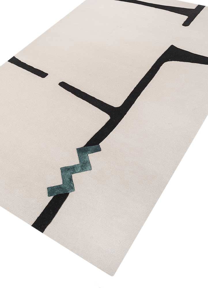 aprezo ivory wool hand tufted Rug - FoldShot aprezo ivory wool hand tufted Rug - FoldShot