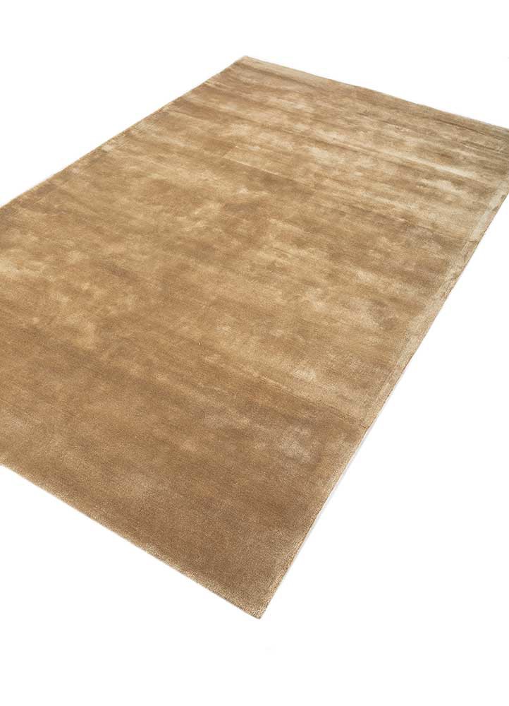 cera gold viscose hand tufted Rug - FoldShot