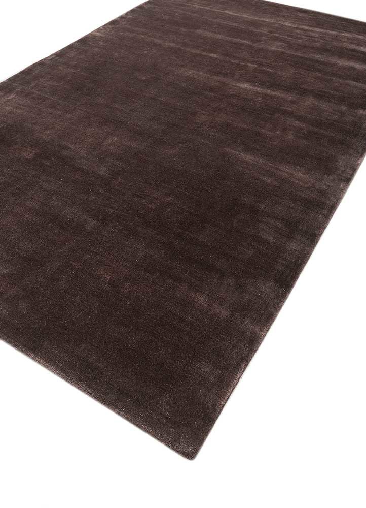 cera beige and brown viscose hand tufted Rug - FoldShot