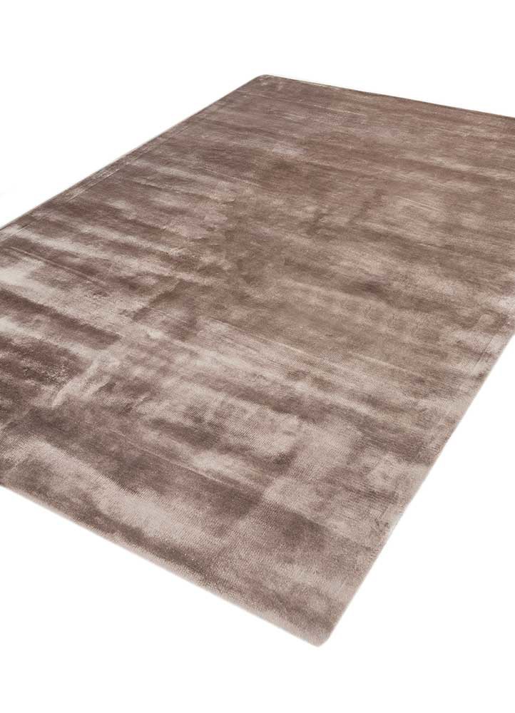 cera grey and black viscose hand tufted Rug - FoldShot
