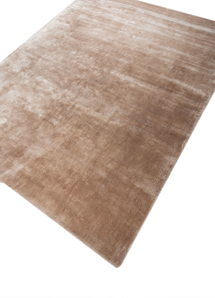 cera red and orange viscose hand tufted Rug - FoldShot