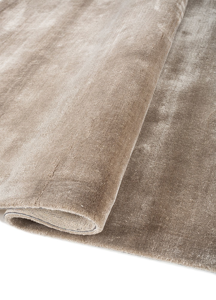 cera blue viscose hand tufted Rug - FoldShot