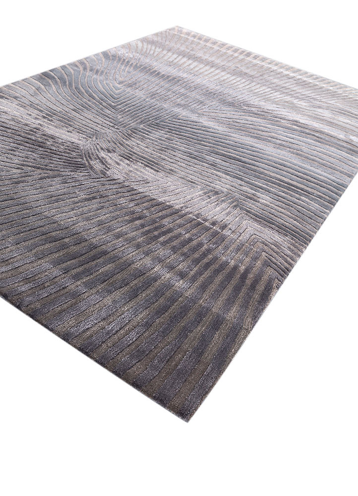 lucid blue wool and viscose hand tufted Rug - FoldShot lucid blue wool and viscose hand tufted Rug - FoldShot