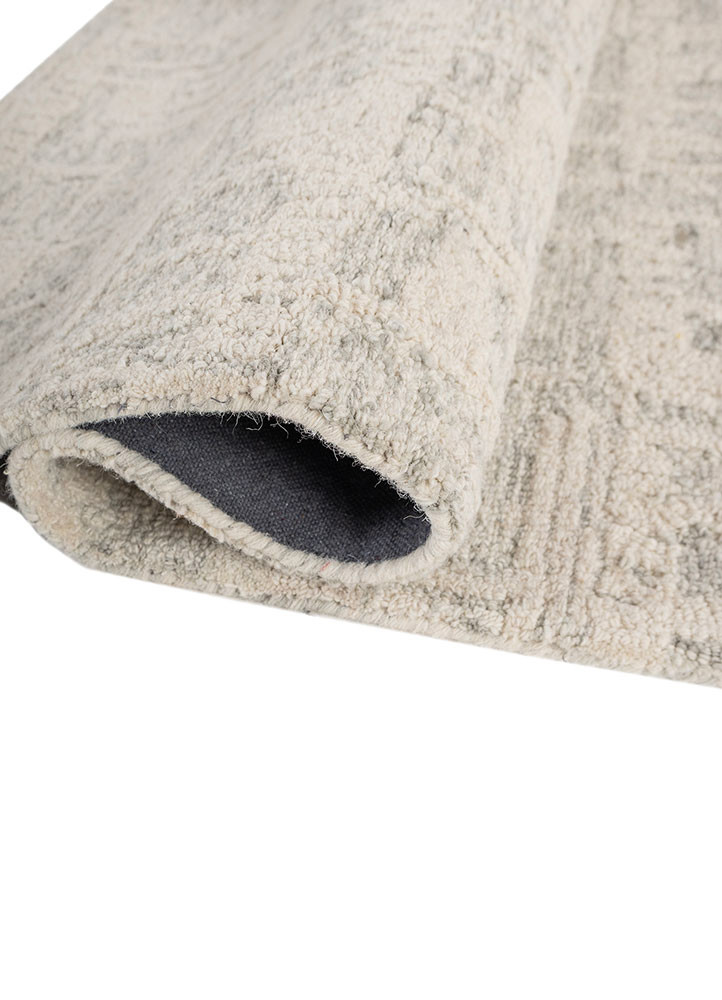 aprezo multi wool hand tufted Rug - FoldShot