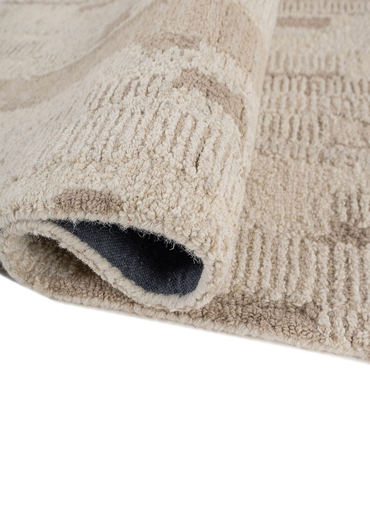 aprezo multi wool hand tufted Rug - FoldShot