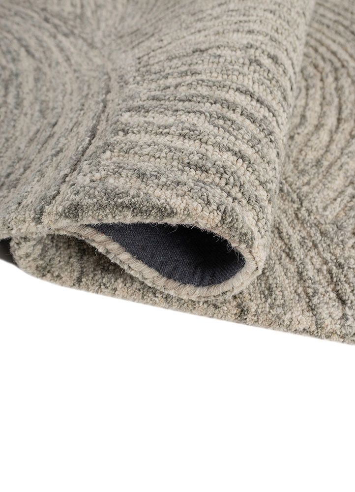 aprezo multi wool hand tufted Rug - FoldShot