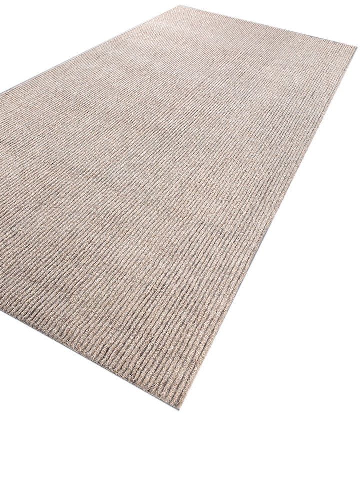 pathways beige and brown wool hand tufted Rug - FoldShot pathways beige and brown wool hand tufted Rug - FoldShot