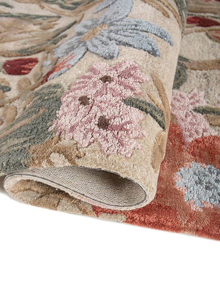 nebulora ivory wool and viscose hand tufted Rug - FoldShot nebulora ivory wool and viscose hand tufted Rug - FoldShot
