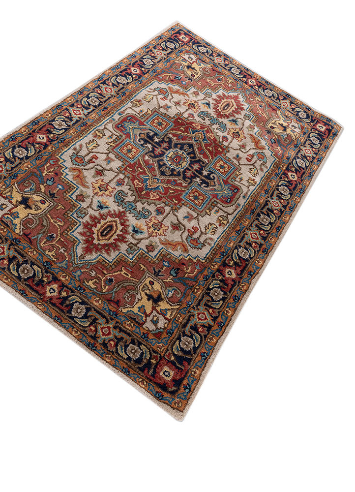 mythos ivory wool hand tufted Rug - FoldShot mythos ivory wool hand tufted Rug - FoldShot
