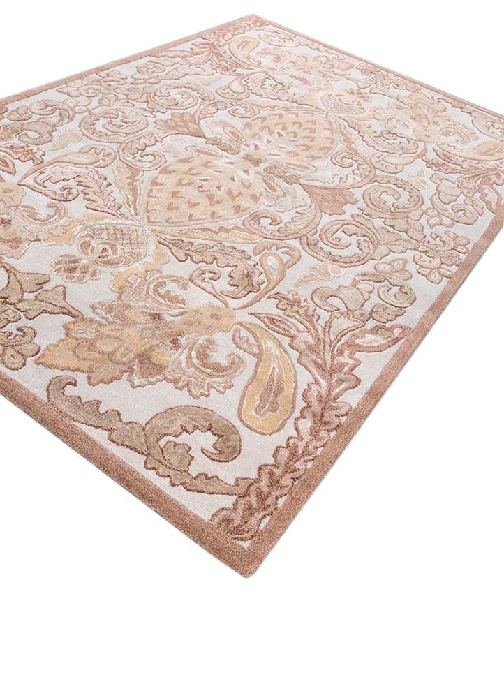 bodhi ivory wool and viscose hand tufted Rug - FoldShot bodhi ivory wool and viscose hand tufted Rug - FoldShot