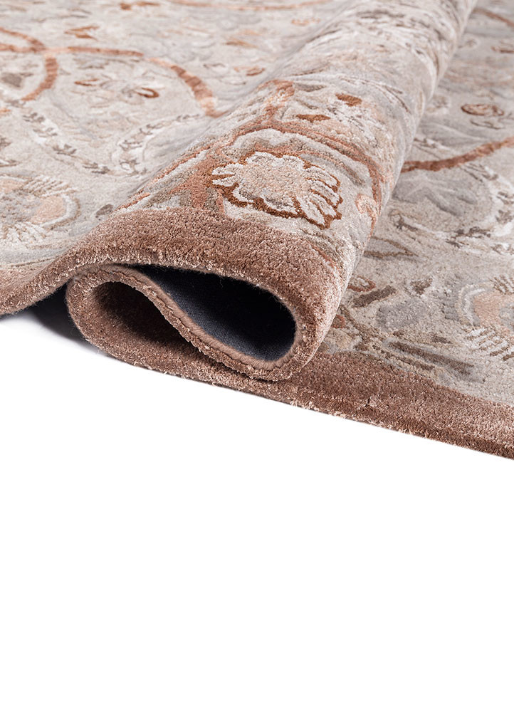 bodhi ivory wool and viscose hand tufted Rug - FoldShot bodhi ivory wool and viscose hand tufted Rug - FoldShot