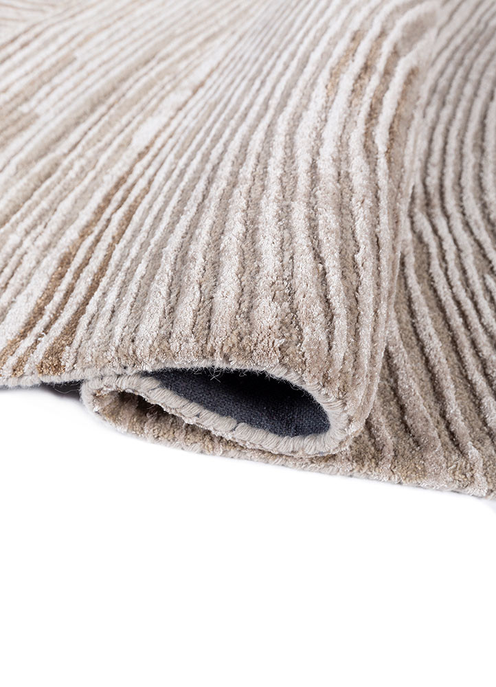 lucid ivory viscose hand tufted Rug - FoldShot lucid ivory viscose hand tufted Rug - FoldShot